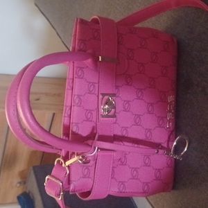 Bebe pink mini crossbody